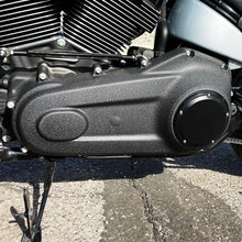 Load image into Gallery viewer, Joker Machine Derby Cover - 5 Hole - Smooth - Black - M8 Softail 06-966-1 - Side View