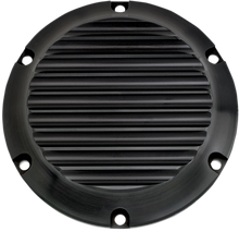 Load image into Gallery viewer, Joker Machine Derby Cover - Black - Finned - XL 10-690-1 - Main Product View