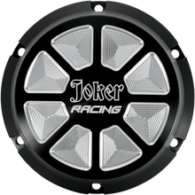 Load image into Gallery viewer, Joker Machine Derby Cover - Black - Joker Racing - &#39;04-&#39;22 XL 10-692B - Main Product View