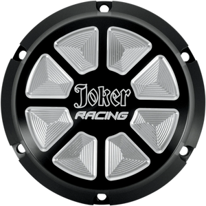 Joker Machine Derby Cover - Black - Joker Racing - '04-'22 XL 10-692B - Main Product View