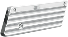 Load image into Gallery viewer, Joker Machine Finned Saddlebag Latch Covers - Chrome - FL '93-'13 04-50-1 - Side View
