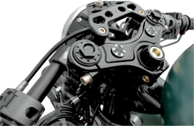Load image into Gallery viewer, Joker Machine Fork Tube Caps - 39 mm - Black 10-310B - Side View