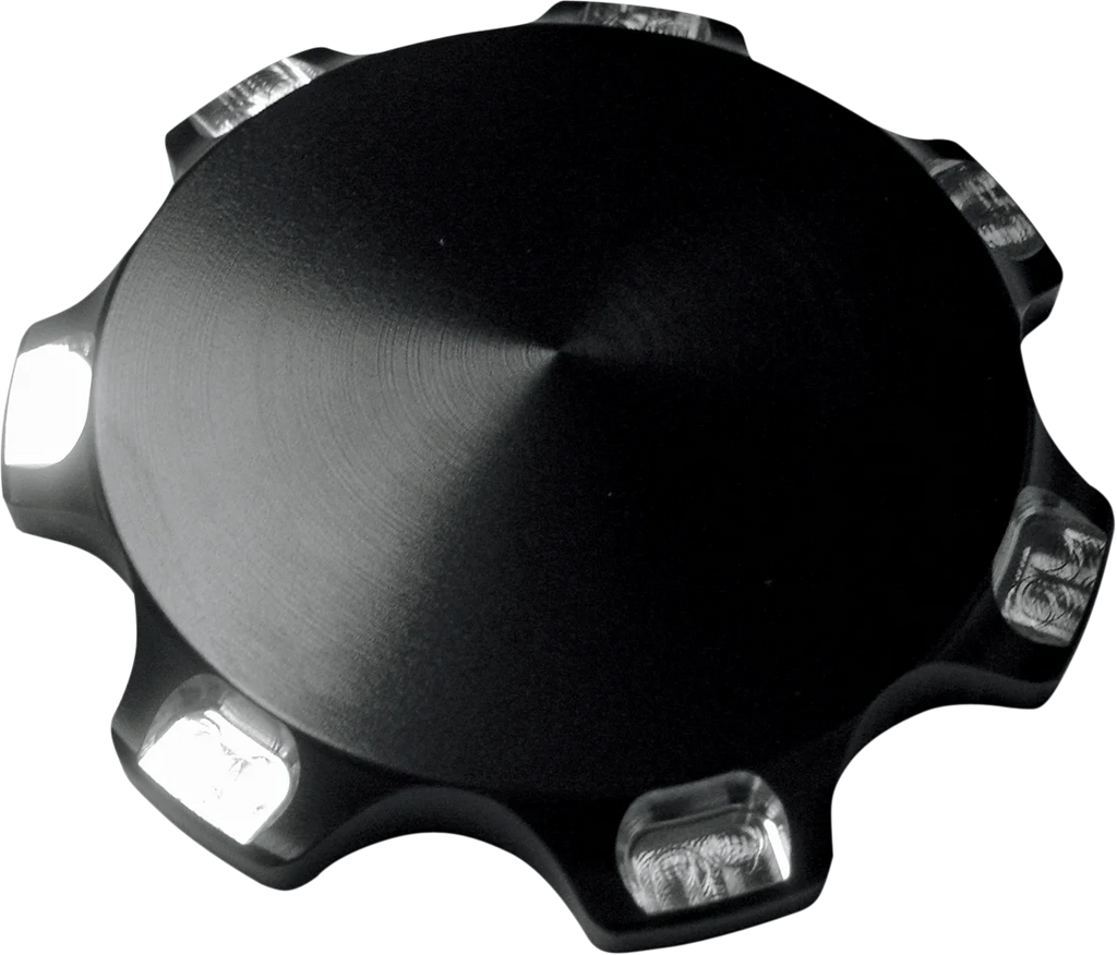 Joker Machine Gas Cap - Black - 900 Union Jack 09-040UB - Side View