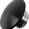 Load image into Gallery viewer, Joker Machine Gas Cap - Knurled - Black - Harley-Davidson 10-444B - Main Product View