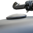 Load image into Gallery viewer, Joker Machine Gas Cap - Knurled - Black - Harley-Davidson 10-444B - Back View