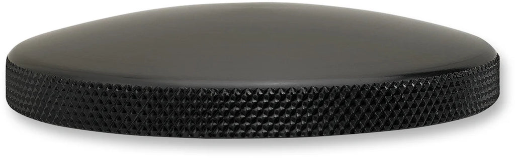 Joker Machine Gas Cap - Knurled - Black - Triumph 09-040KB - Main Product View