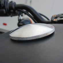 Load image into Gallery viewer, Joker Machine Gas Cap - Knurled - Chrome - Harley-Davidson 10-444C - Side View