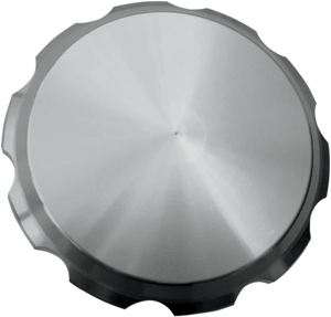 Joker Machine Gas Cap - Smooth - Clear/Sliver - Harley-Davidson 10-442S - Main Product View