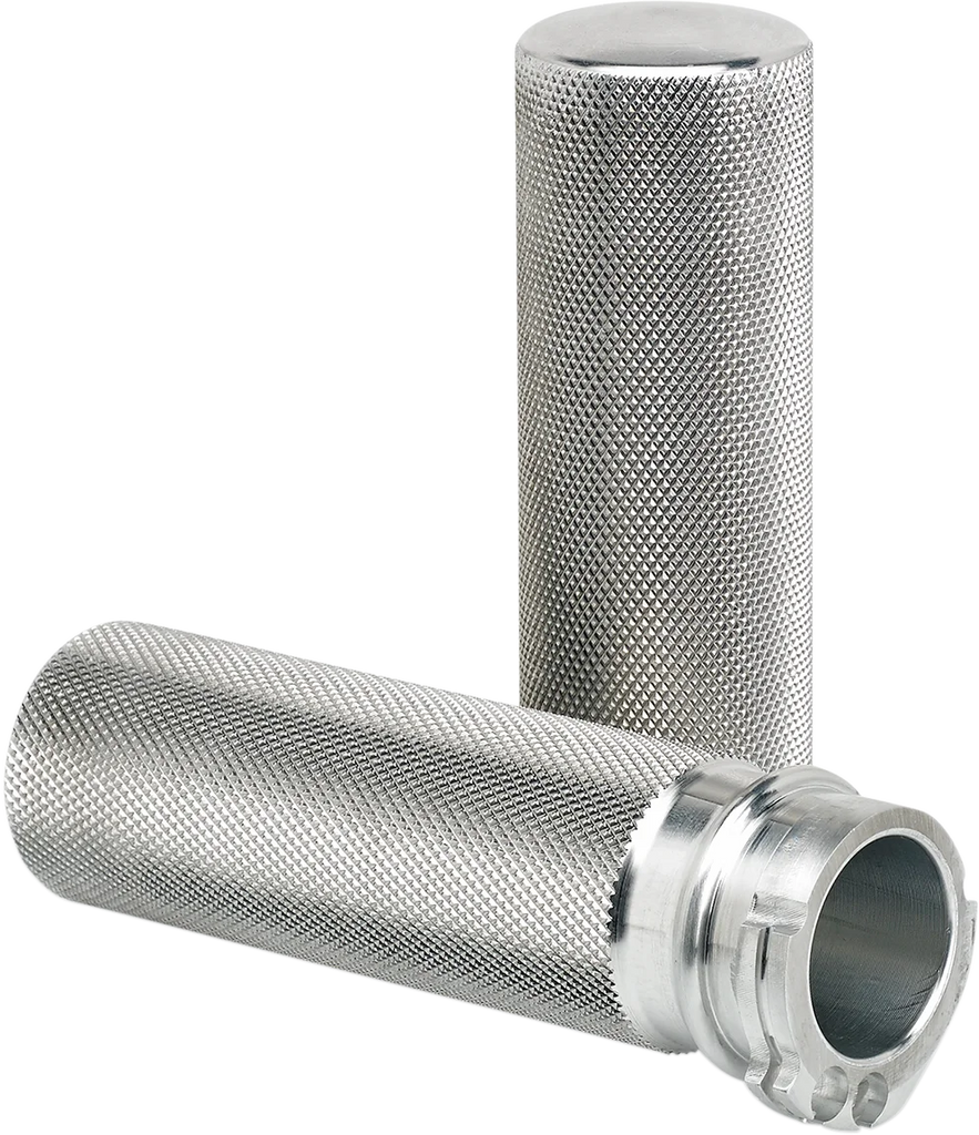 Joker Machine Grips - Knurled - Cable - Raw 03-93-4 - Main Product View