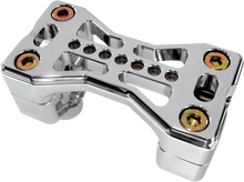 Load image into Gallery viewer, Joker Machine Handlebar Clamp - 900 - Harley Davidson - Chrome 03-861C - Main Product View