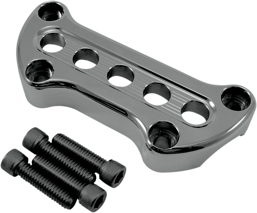 Joker Machine Handlebar Clamp - Chrome 03-852C - Main Product View