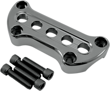 Load image into Gallery viewer, Joker Machine Handlebar Clamp - Chrome 03-852C - Main Product View