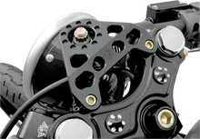 Load image into Gallery viewer, Joker Machine Headlight Bracket - XL - Black 10-531B - Side View