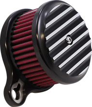 Load image into Gallery viewer, Joker Machine High-Performance Air Cleaner Assembly Kit - Finned Black 10-202B - Main Product View
