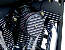 Load image into Gallery viewer, Joker Machine High-Performance Air Cleaner Assembly Kit - Finned Black 10-202B - Back View