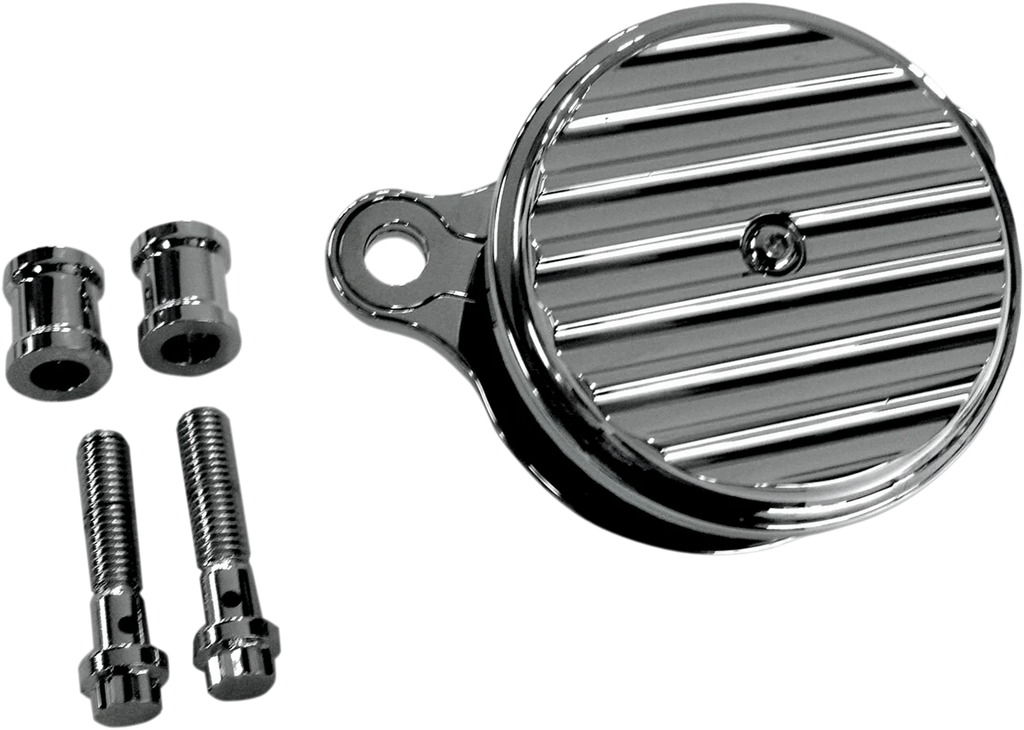 Joker Machine High-Performance Air Cleaner Assembly Kit - Finned Chrome 10-202C - Main Product View