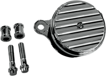 Load image into Gallery viewer, Joker Machine High-Performance Air Cleaner Assembly Kit - Finned Chrome 10-202C - Main Product View