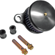 Load image into Gallery viewer, Joker Machine High-Performance Air Cleaner Assembly Kit - Smooth Black 10-200B - Side View
