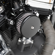 Load image into Gallery viewer, Joker Machine High-Performance Air Cleaner Assembly Kit - Smooth Black 10-200B - Back View