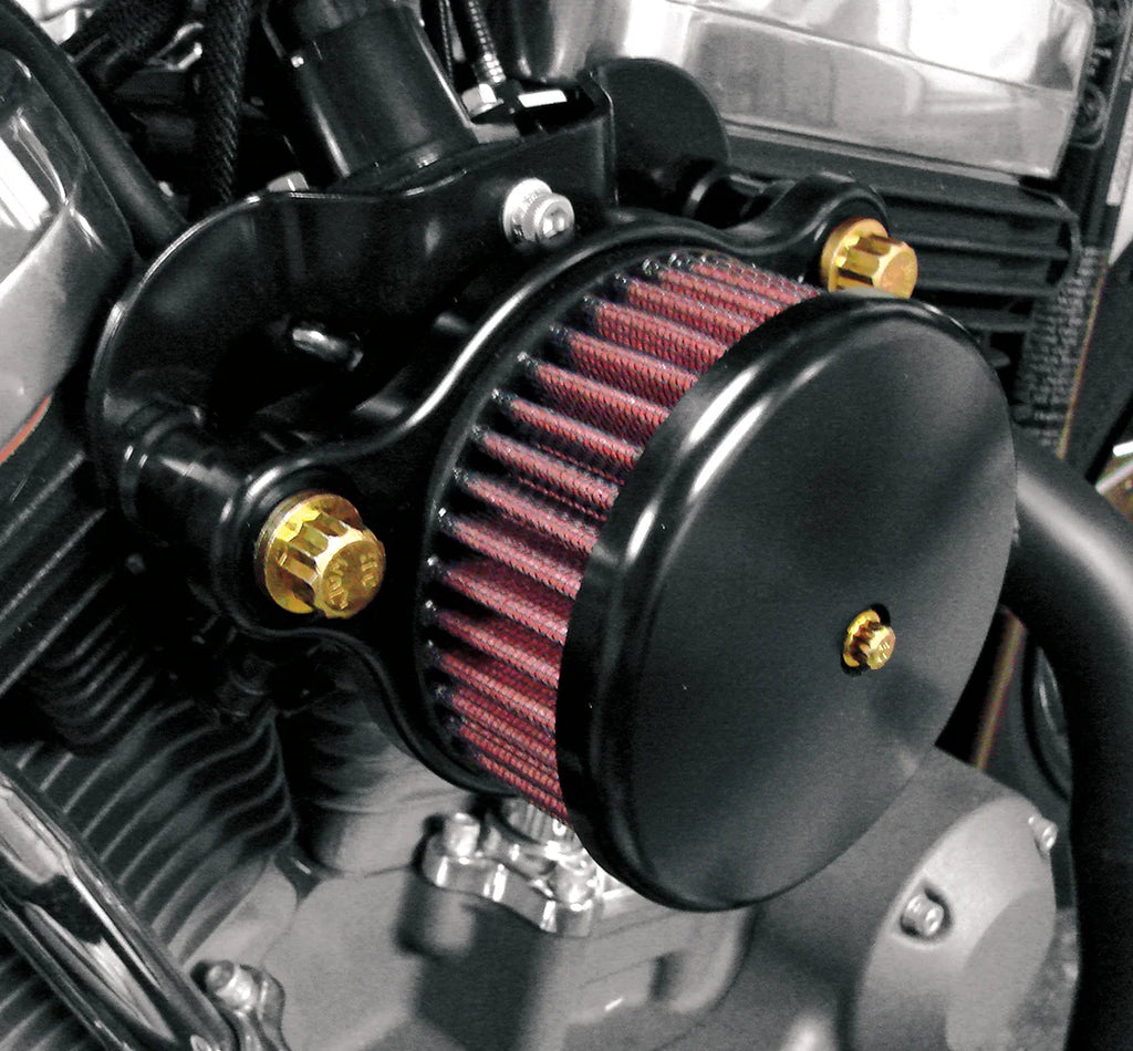 Joker Machine High-Performance Air Cleaner Assembly Kit - Smooth Black 10-201B - Main Product View