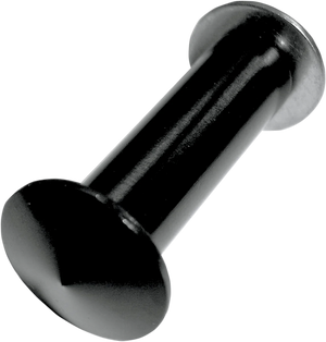 Joker Machine Hole Plug - Mirror - Handlebar End - Flush-Mounted - Black - Each 03-022B - Main Product View