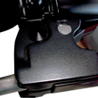 Load image into Gallery viewer, Joker Machine Hole Plug - Mirror - Handlebar End - Flush-Mounted - Black - Each 03-022B - Side View
