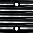 Load image into Gallery viewer, Joker Machine Inspection Cover - Black/Silver - Finned 06-95TC - Main Product View