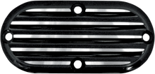 Load image into Gallery viewer, Joker Machine Inspection Cover - Black/Silver - Finned 06-95TC - Main Product View