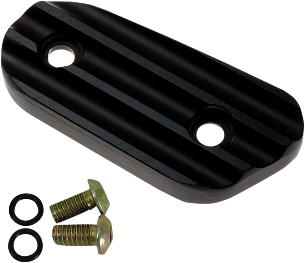 Joker Machine Inspection Cover - Finned - Black - XL 10-664-1 - Main Product View