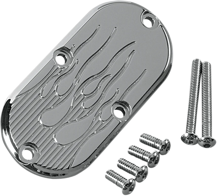 Joker Machine Inspection Cover - Flame 921016FC - Main Product View