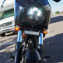 Load image into Gallery viewer, Joker Machine LED Turn Signals - 49 mm - Black 05-302-1 - Back View