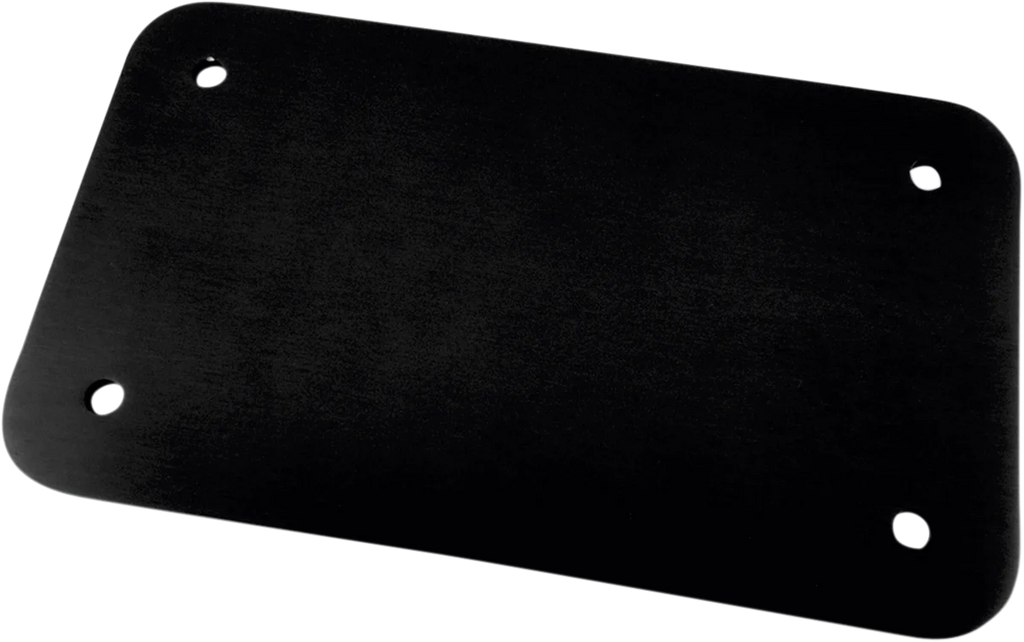 Joker Machine License Plate Back Plate - Black 09-575B - Main Product View