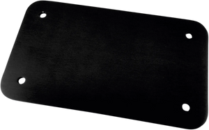 Joker Machine License Plate Back Plate - Black 09-575B - Main Product View