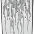 Load image into Gallery viewer, Joker Machine Lower Dash Panel - Ball-Milled - Chrome 931101-1BMC - Side View
