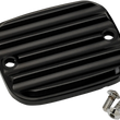 Load image into Gallery viewer, Joker Machine Master Cylinder Cover - Brake - Front - Finned - Black 951019-1 - Main Product View