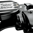Load image into Gallery viewer, Joker Machine Master Cylinder Cover - Brake - Front - Joker Logo - Black 10-381B - Side View