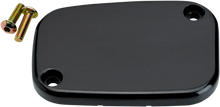 Load image into Gallery viewer, Joker Machine Master Cylinder Cover - Brake - Front - Smooth - Black 08-004B - Main Product View