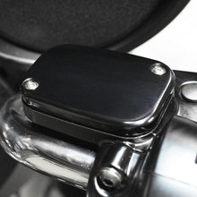 Load image into Gallery viewer, Joker Machine Master Cylinder Cover - Brake - Front - Smooth - Black 08-004B - Side View