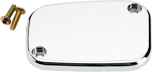 Joker Machine Master Cylinder Cover - Brake - Front - Smooth - Chrome 08-004C - Main Product View