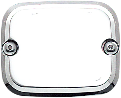 Joker Machine Master Cylinder Cover - Brake - Front - Smooth - Chrome 951019C - Main Product View