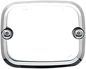 Joker Machine Master Cylinder Cover - Brake - Front - Smooth - Chrome 951019C - Main Product View