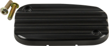 Load image into Gallery viewer, Joker Machine Master Cylinder Cover - Hydraulic Clutch - Finned - Black 08-012-1 - Main Product View