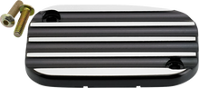 Load image into Gallery viewer, Joker Machine Master Cylinder Cover - Hydraulic Clutch - Finned - Black/Silver 08-012B - Main Product View
