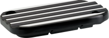 Load image into Gallery viewer, Joker Machine Master Cylinder Cover - Hydraulic Clutch - Finned - Black/Silver 08-012B - Side View