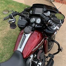 Load image into Gallery viewer, Joker Machine Master Cylinder Cover - Hydraulic Clutch - Finned - Black/Silver 08-012B - Installation View