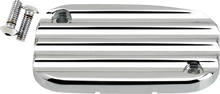 Load image into Gallery viewer, Joker Machine Master Cylinder Cover - Hydraulic Clutch - Finned - Chrome 08-012C - Main Product View