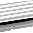 Load image into Gallery viewer, Joker Machine Master Cylinder Cover - Hydraulic Clutch - Finned - Chrome 08-012C - Side View