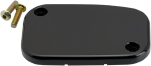 Joker Machine Master Cylinder Cover - Hydraulic Clutch - Smooth - Black 08-007B - Main Product View