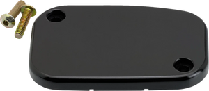 Joker Machine Master Cylinder Cover - Hydraulic Clutch - Smooth - Black 08-014B - Main Product View