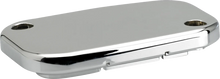 Load image into Gallery viewer, Joker Machine Master Cylinder Cover - Hydraulic Clutch - Smooth - Chrome 08-014C - Side View